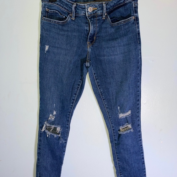 Classic Blue Women's Jeans - Picture 3 of 9